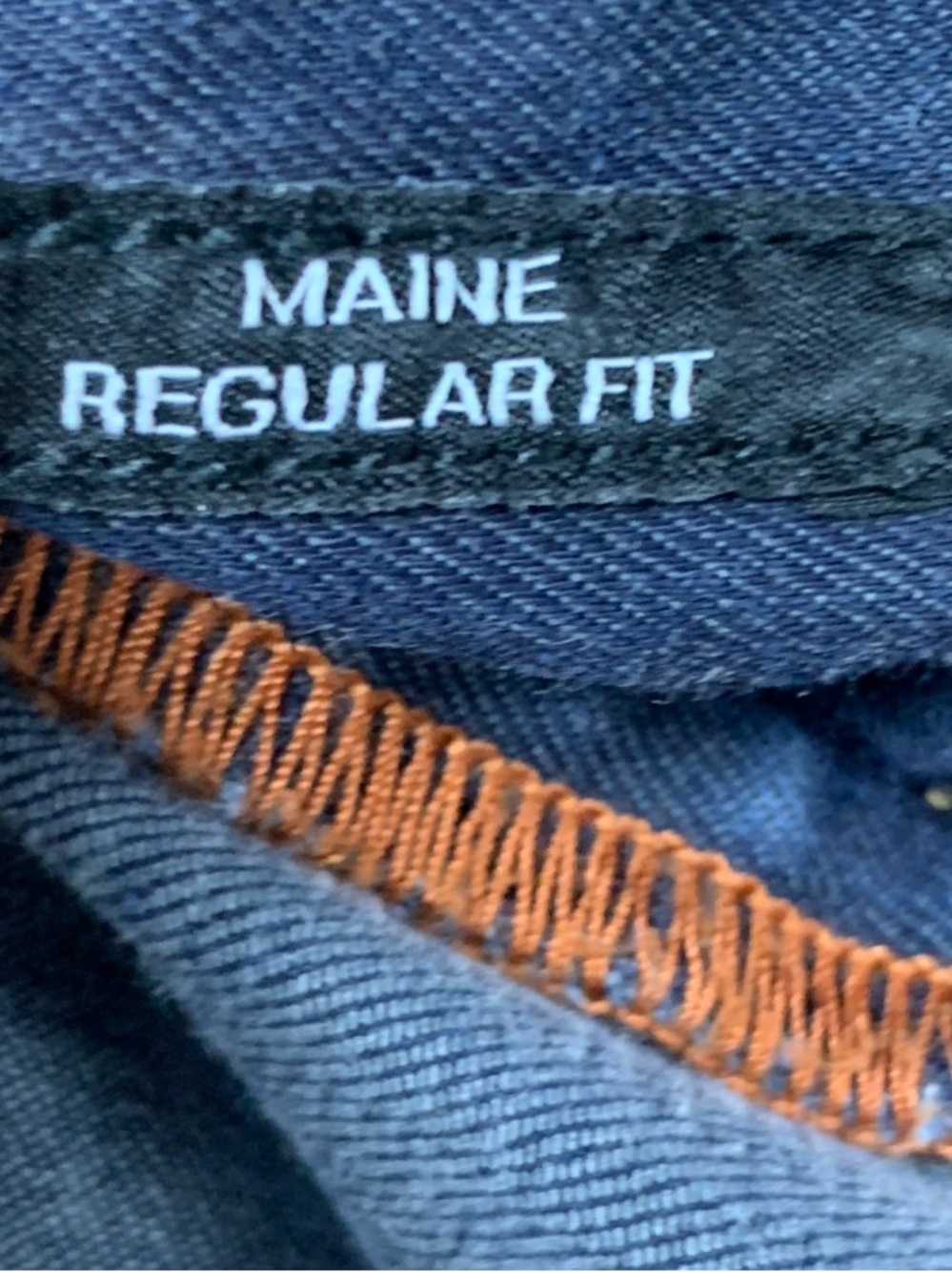 Hugo Boss BOSS Maine Mens Jeans 34x32 Blue Regular Fit Comfort Stretch Denim - Picture 14 of 16